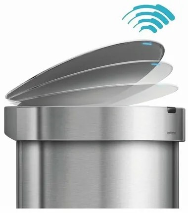 Bezdotykowy kosz na śmieci Simplehuman, 45 l