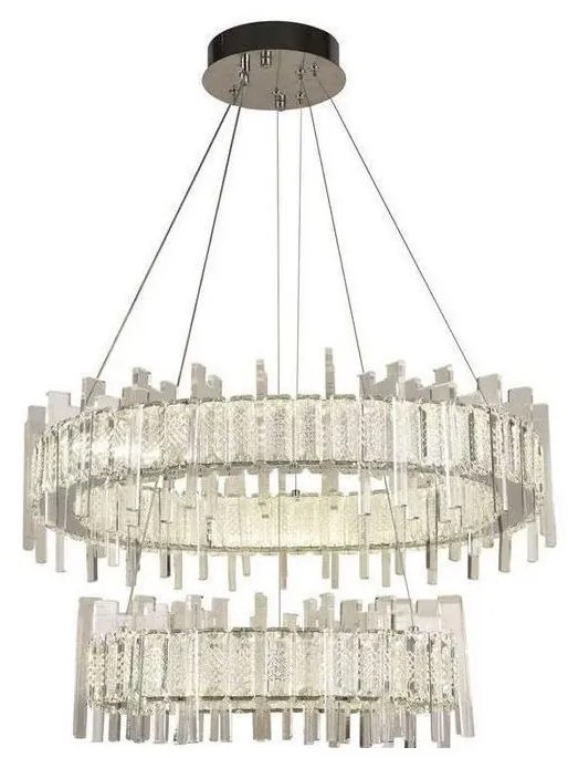 LED regulowany żyrandol na linkę LED/65W/230V 3000-6500K + DO