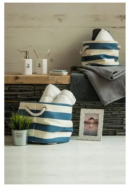 Biała kamienna ramka 16x21 cm Sailor – Premier Housewares