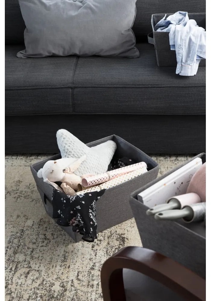 Tekstylny koszyk do przechowywania 30x40x22 cm Soft Storage – Bigso Box of Sweden