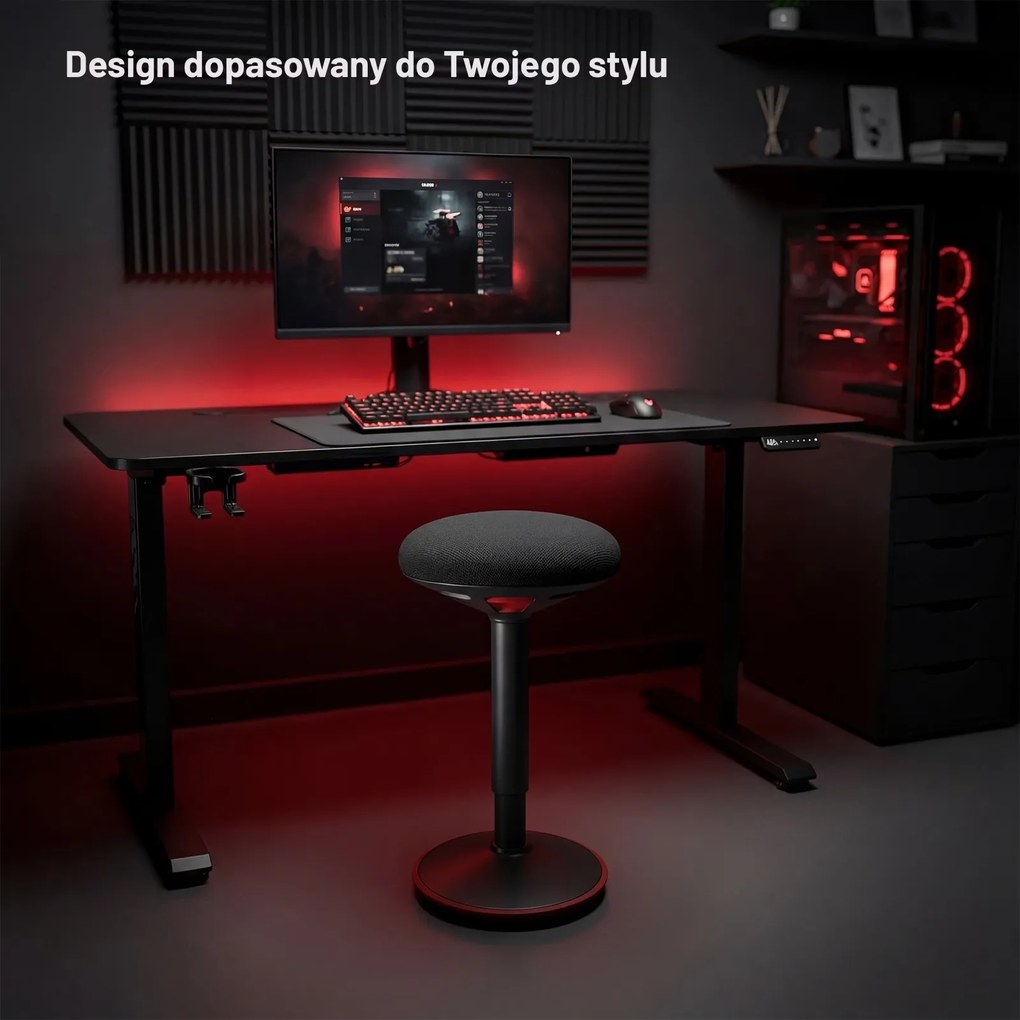 Stołek gamingowy balansujący Diablo X-Core