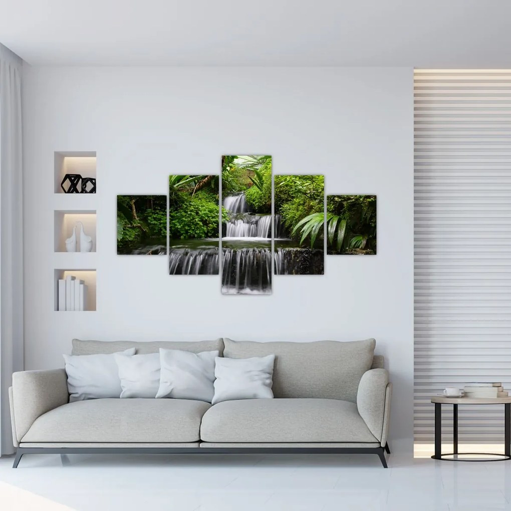 Obraz - Wodospady (125x70 cm)