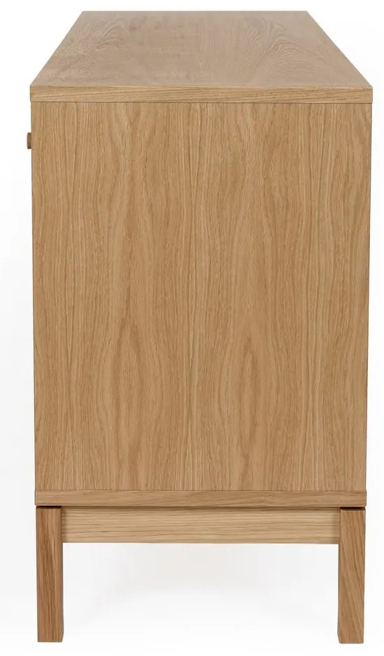 Czarno-brązowa komoda Woodman AbbeyWood