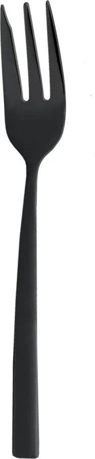 Czarne widelczyki deserowe ze stali nierdzewnej zestaw 2 szt. Black – Orion