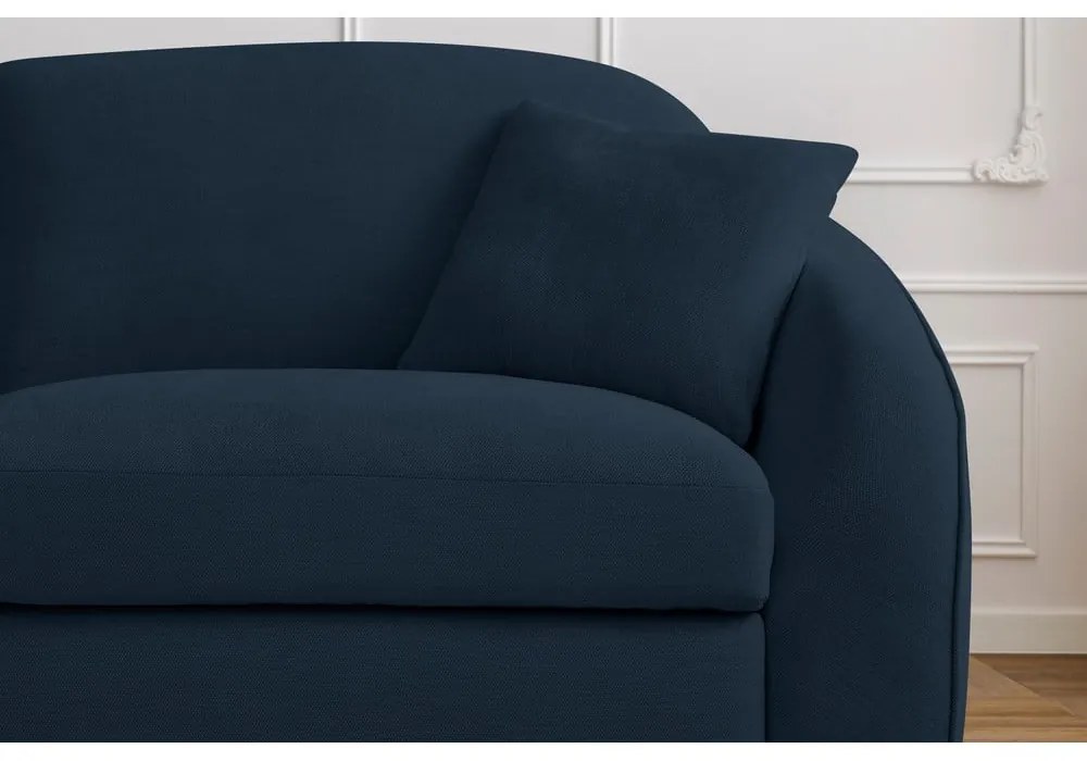 Ciemnoniebieska rozkładana sofa 235 cm Cezanne – Bobochic Paris