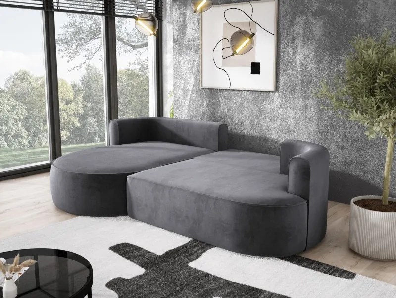 Narożnik FIORE L wolnostojący Lewostronny tkanina Salvador 15 WERSAL