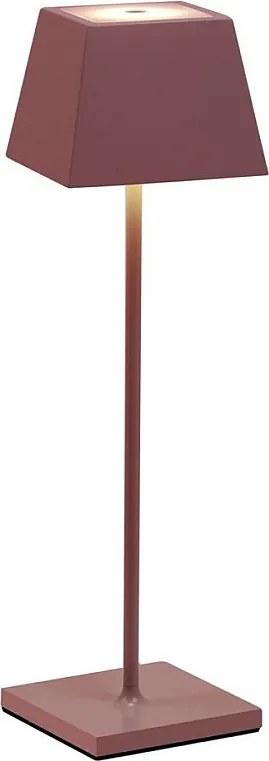 Siesta Pink – przenośna i ładowalna lampa stołowa LED, IP54