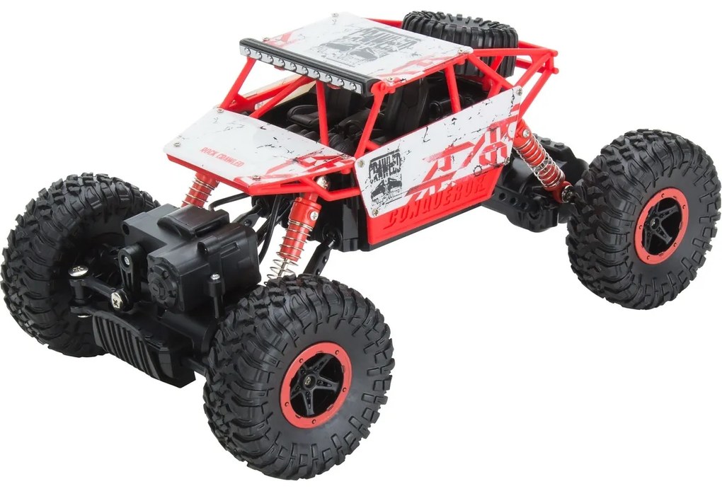 Samochód zdalnie sterowany Buddy Toys BRC 18.610 „RC Rock Climber”, czerwony