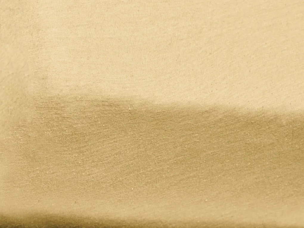PrzytulneMieszkanie.pl Jersey prześcieradło dziecięce kremowe 70x140