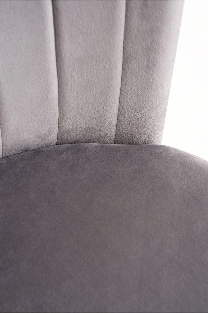 Zestaw 4 Krzese Luk Aksamitne