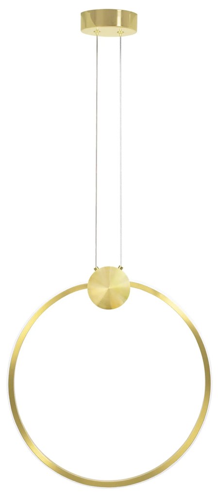 LAMPA SUFITOWA WISZĄCA LED APP1399-CP GOLD 50cm