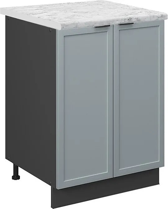 Szafki kuchenne jasnoniebiesko-szary 60x60x82 fame-line