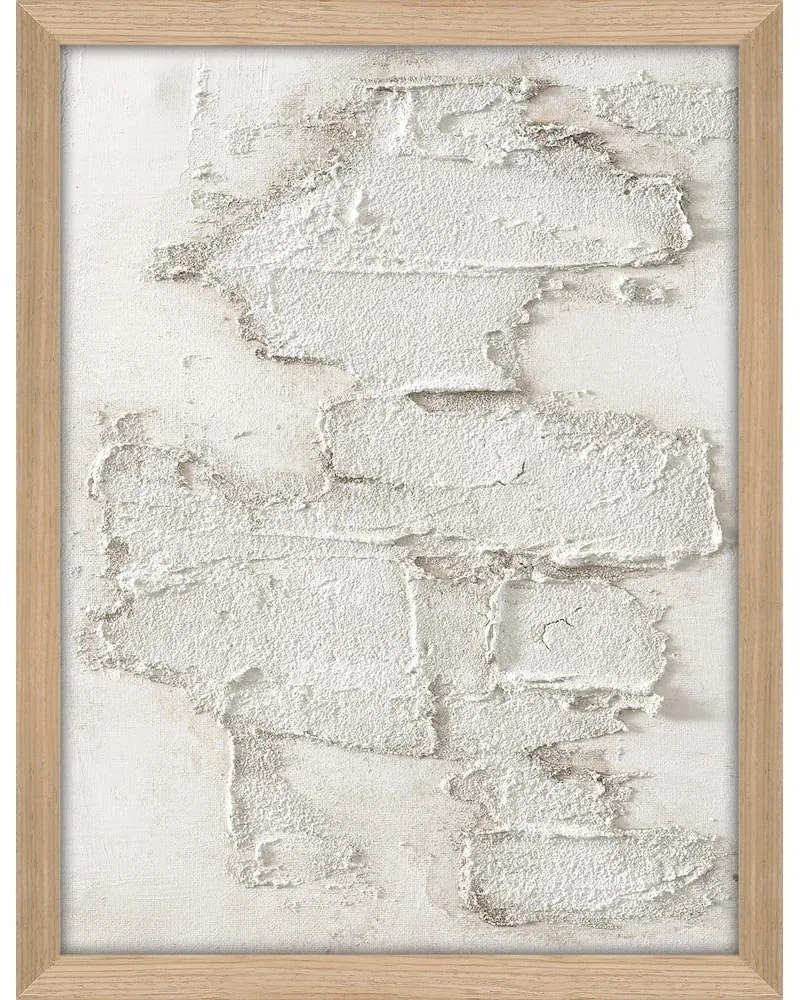 Ręcznie malowany obraz 32,5x42,5 cm White rock – Malerifabrikken