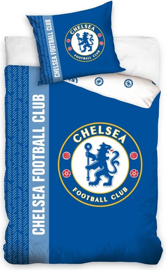 Pościel piłkarska FC Chelsea Blazon, 140 x 200, 70 x 90 cm