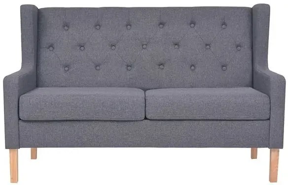 Dwuosobowa sofa Faselo 2G - szara