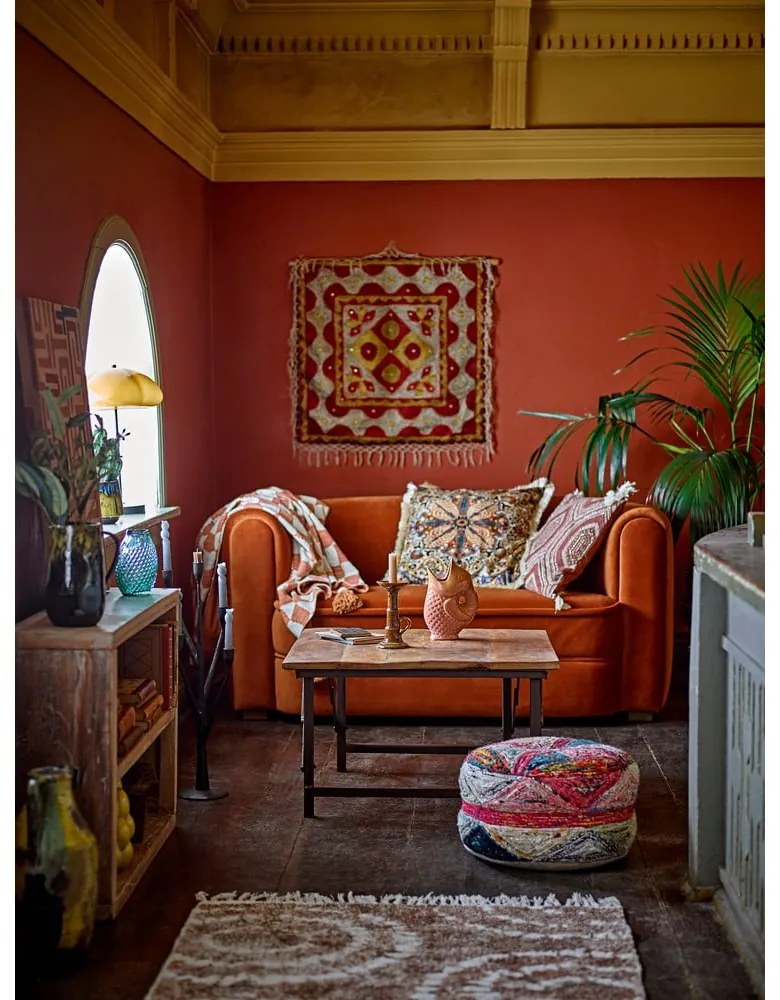 Poduszka dekoracyjna z mieszanki bawełny 50x50 cm Asu – Bloomingville