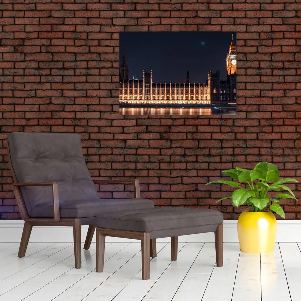 Obraz na szkle Big Bena w Londynie (70x50 cm)