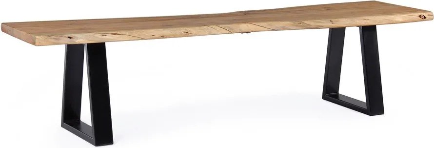 Drewniana ławka w naturalnym kolorze Artur – Bizzotto