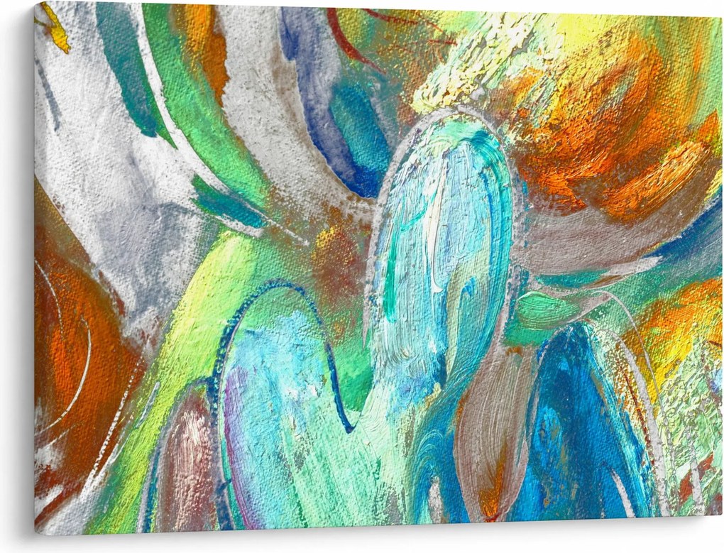 Obraz - Kolorowa abstrakcja (70x50 cm)