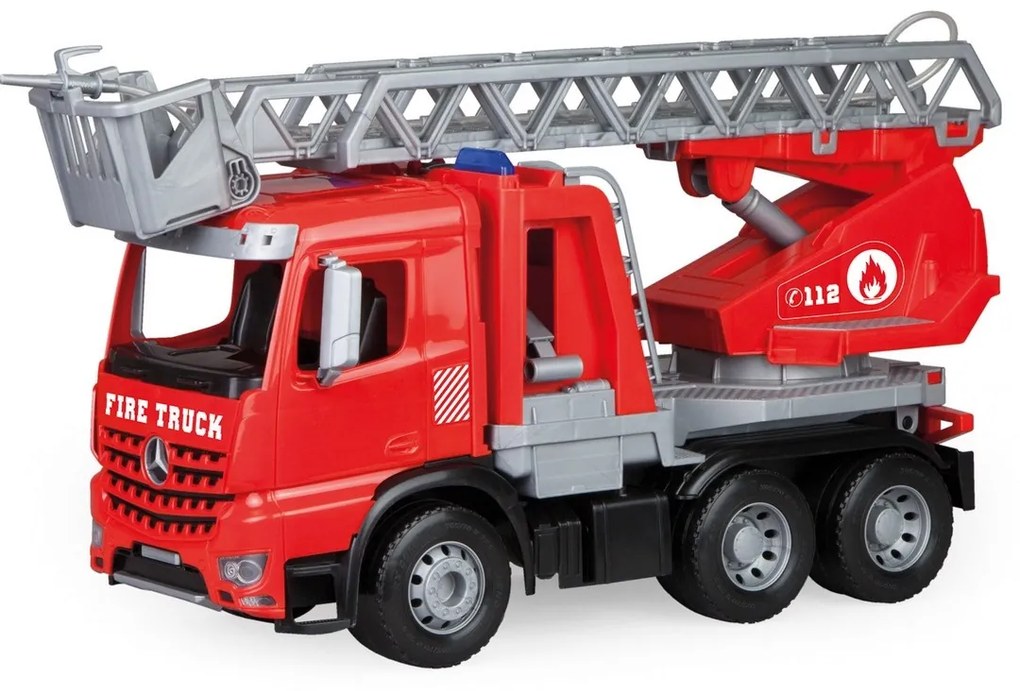 Lena Wóz strażacki z wężem wodnym Mercedes Benz Arocs, 47 cm