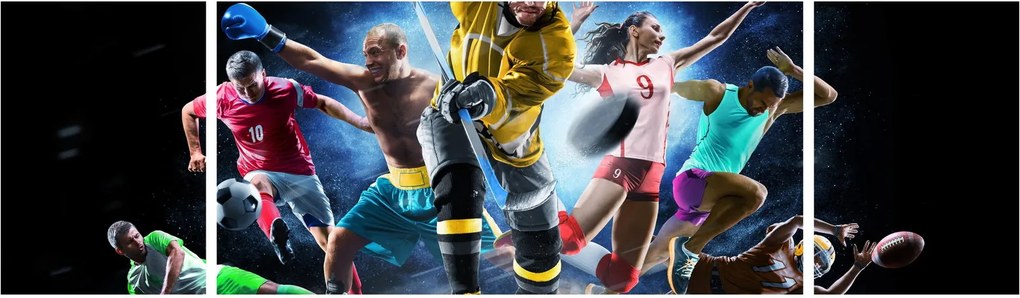 Obraz - Sport (170x50 cm)