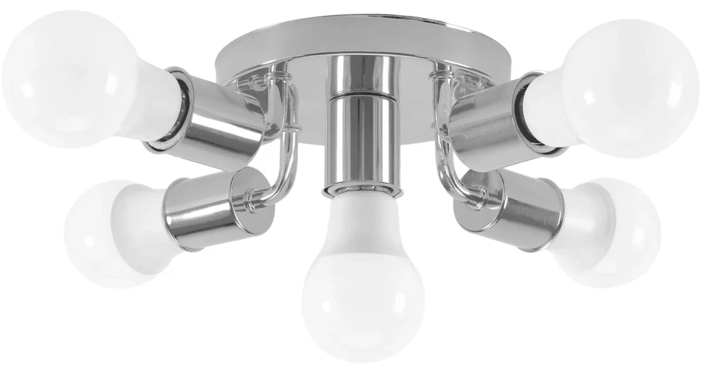 Lampa Sufitowa Reflektor Metalowa APP707-5c CHROM