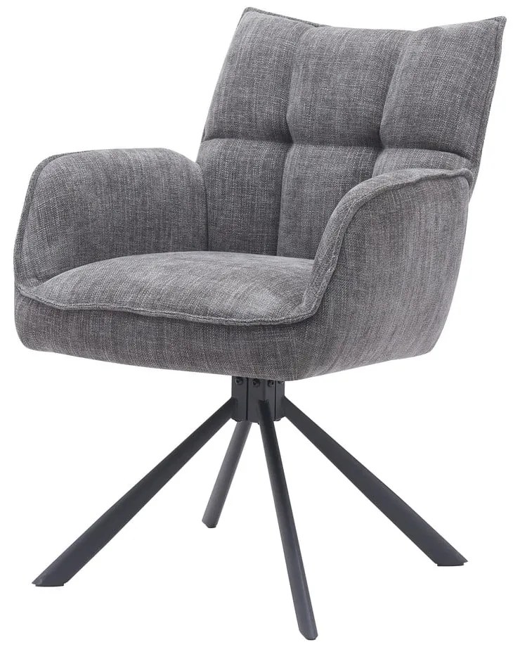 Szare krzesła zestaw 2 szt. Marilla – Unique Furniture