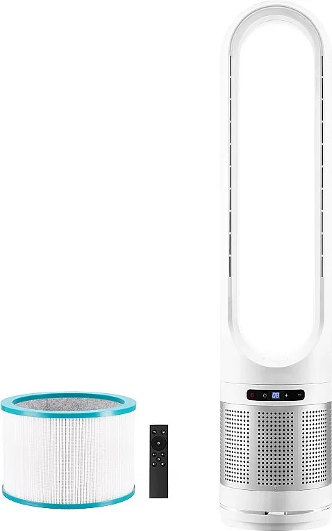 Wentylator Kolumnowy SucceBuy 101,5 cm Oscylacyjny Wentylator Wieżowy z Pilotem i Regulowanym Timerem