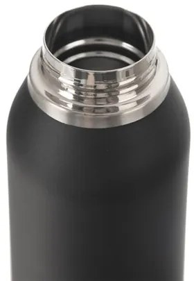 Orion Butelka termiczna KWIAT 600 ml, czarny