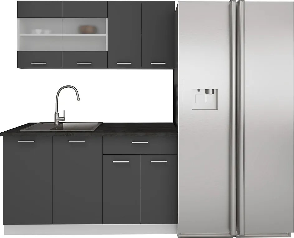 Pojedynczy aneks kuchenny 140 cm Esilo