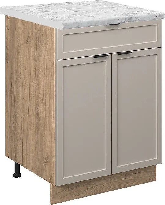 Szafka dolna do kuchni greybeige 60x60x82 fame-line