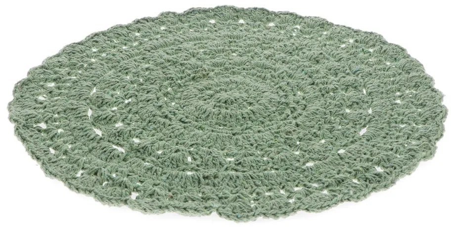 Mata stołowa z mieszanki bawełny ø 35 cm Crochet – Rex London