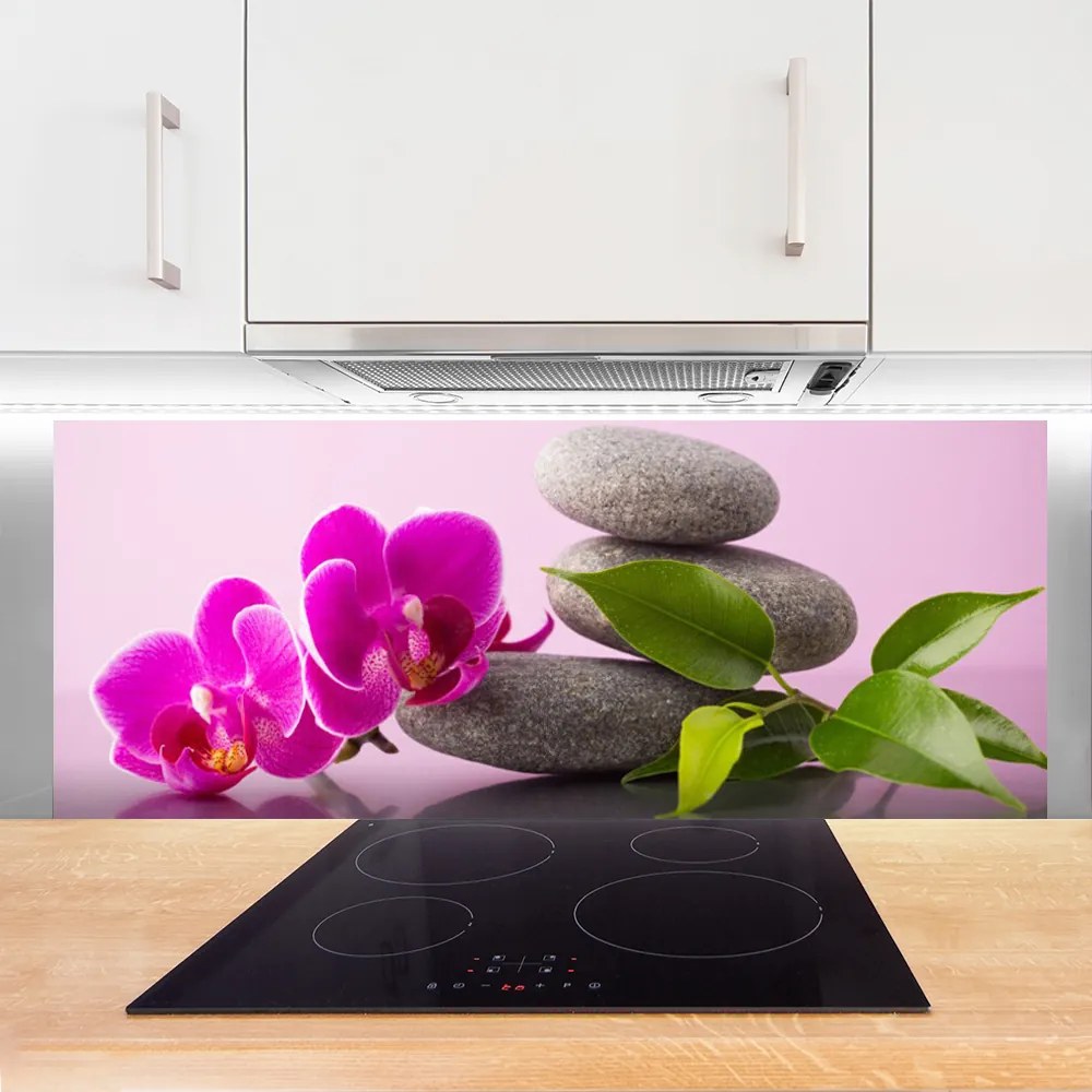 Panel Szklany Harmonijna Orchidea Zen