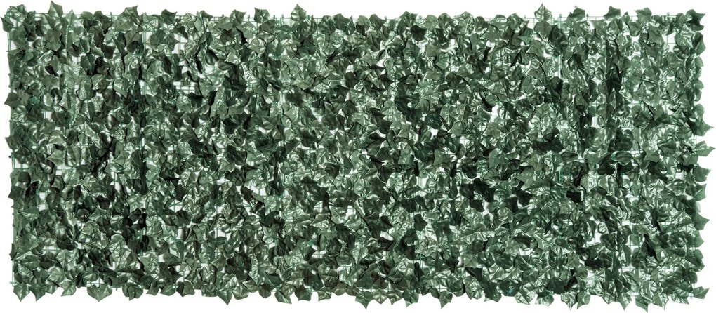 Outsunny Sztuczny żywopłot, imitacja pnącza, 240cm x 100cm. Kolor zielony