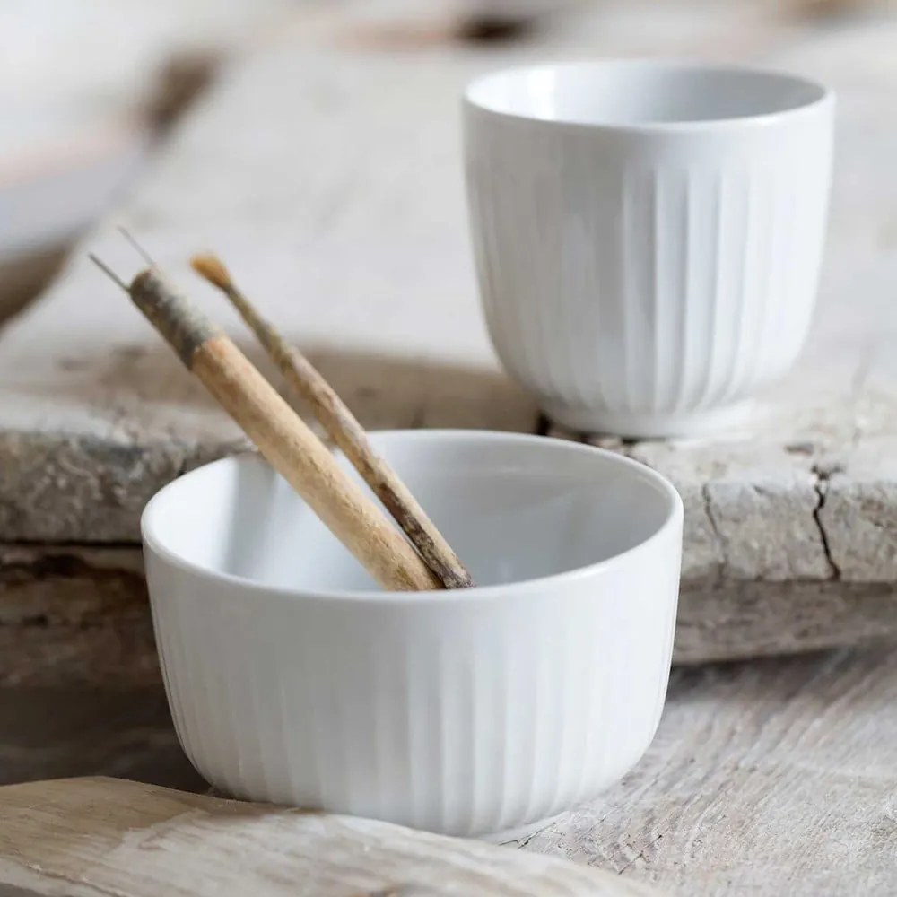 Biała porcelanowa miska Kähler Design Hammershoi, ⌀ 12 cm