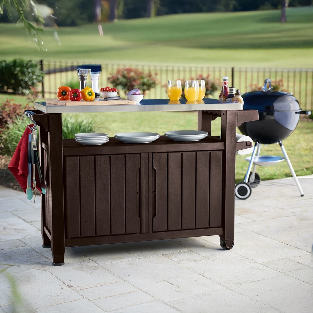 Barek ogrodowy Unity XL 207 l brązowy KETER