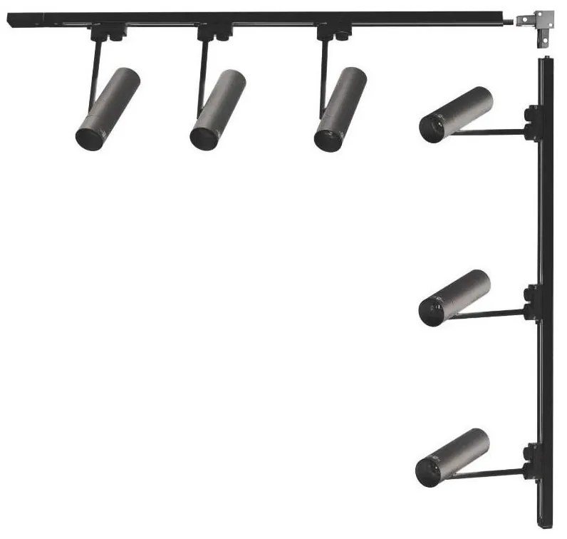 Zuma Line 3569 - Oprawa punktowa w systemie szynowym LISA 6xGU10/35W/230V czarna