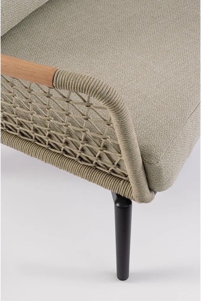 Jasnobrązowa sofa ogrodowa z litego drewna akacjowego Eulero – Bizzotto