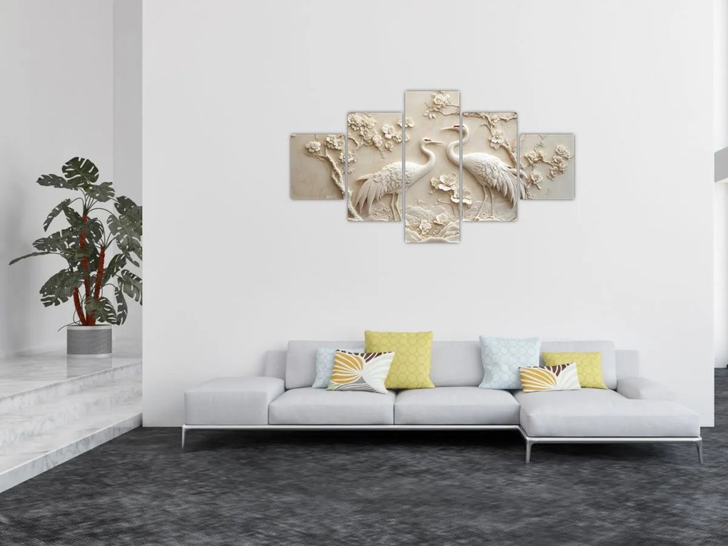 Obraz - Chiński wzór (125x70 cm)