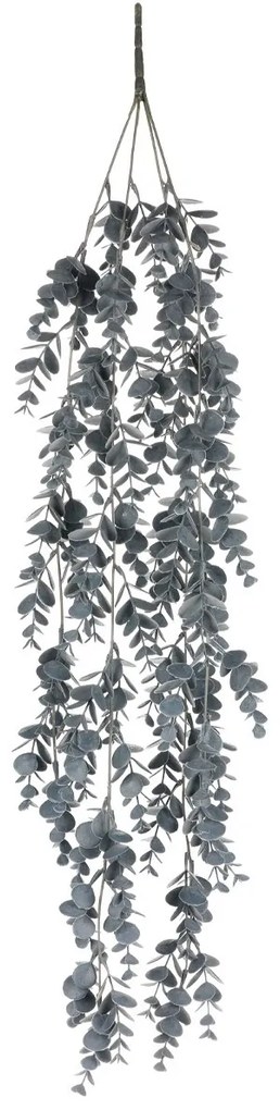 Sztuczny Eukaliptus wiszący, 15 x 70 x 16 cm, szaroniebieski