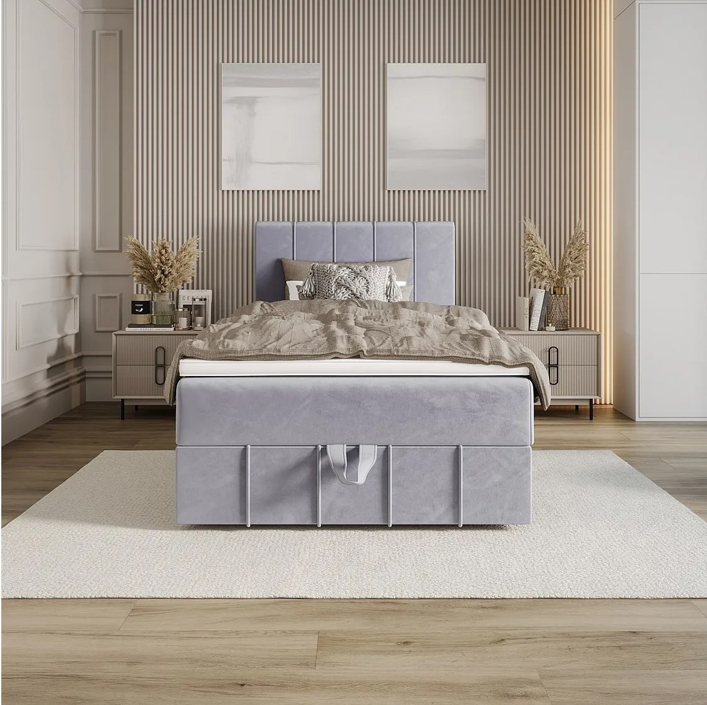 Łóżko kontynentalne BAHAMA 90x200 Monolith 70