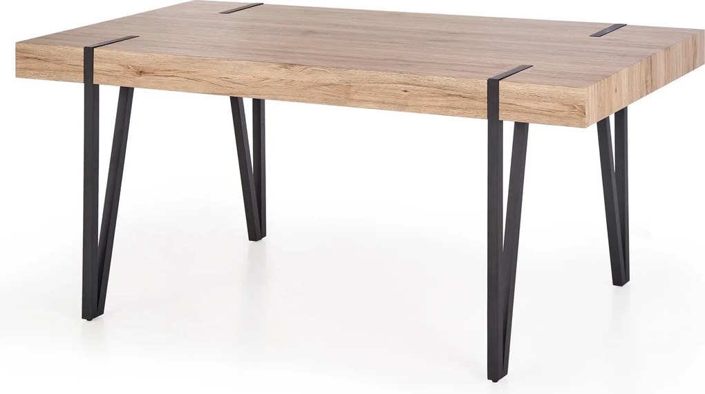 Nowoczesny stół do salonu Yohann dąb san remo