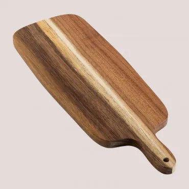 Deska Do Krojenia Z Drewna Akacjowego Bera ↔︎ 16 X ↑45 Cm - Sklum