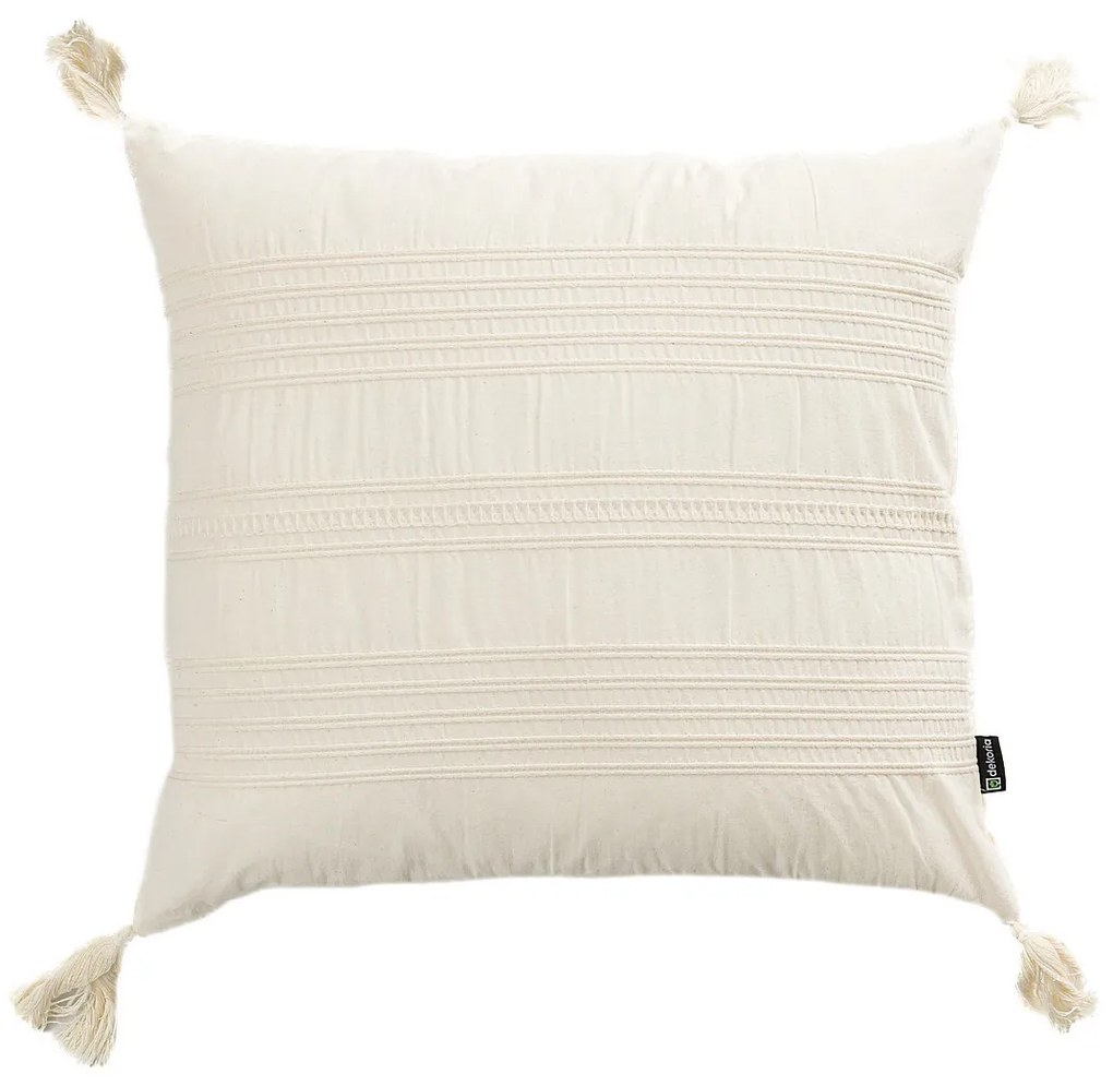 Poszewka na poduszkę Linea Nordic Tassel 45x45 cm