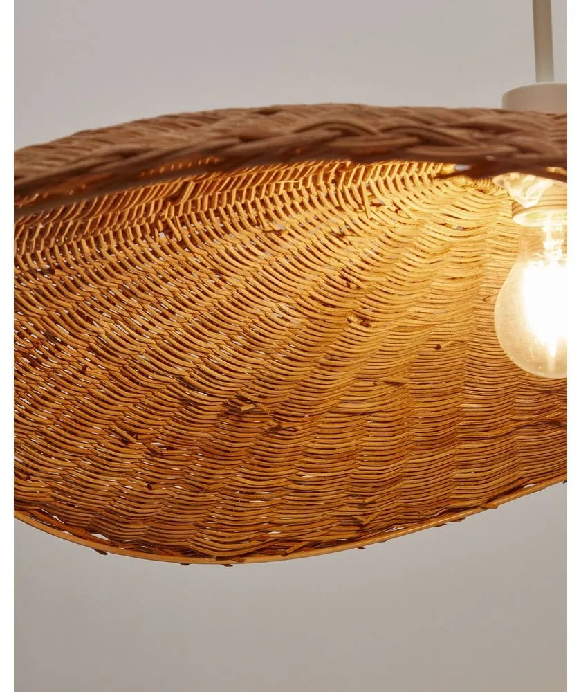 Abażur w naturalnym kolorze ø 80 cm Bisbal – Kave Home