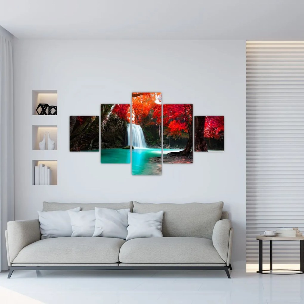 Obraz - Wodospad (125x70 cm)