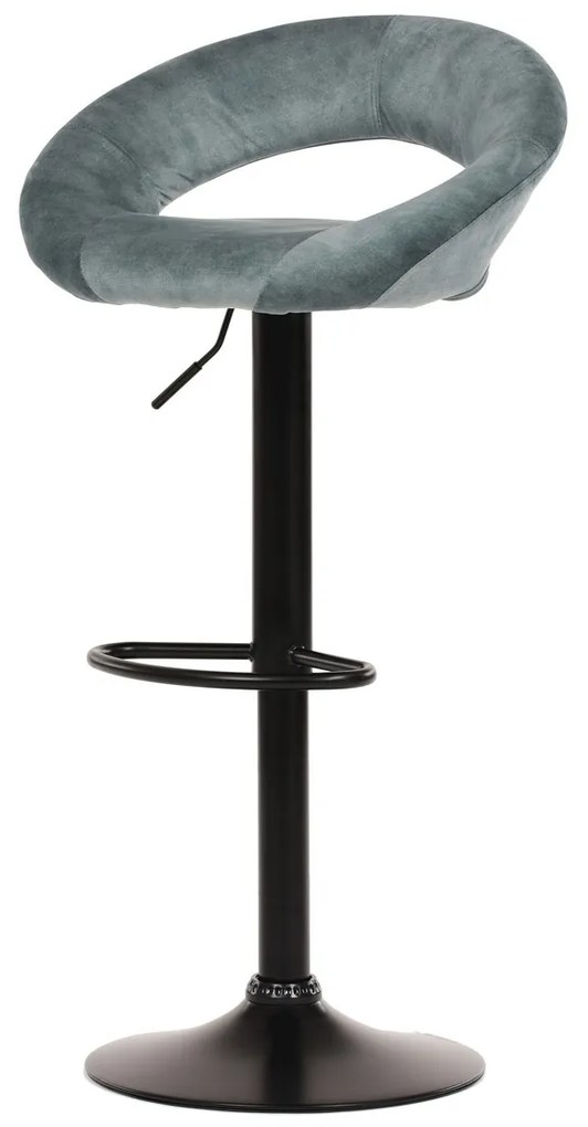 Zestaw krzeseł barowych AUB-822 BLUE4, 2 szt.