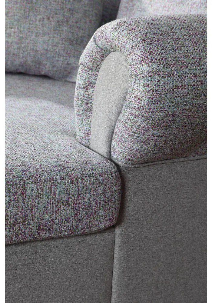 Szary fotel Lord – Ropez