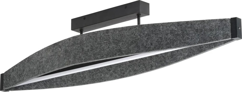 Osram - LED Przysufitowy żyrandol DECOR FLAT LED/23W/230V szary