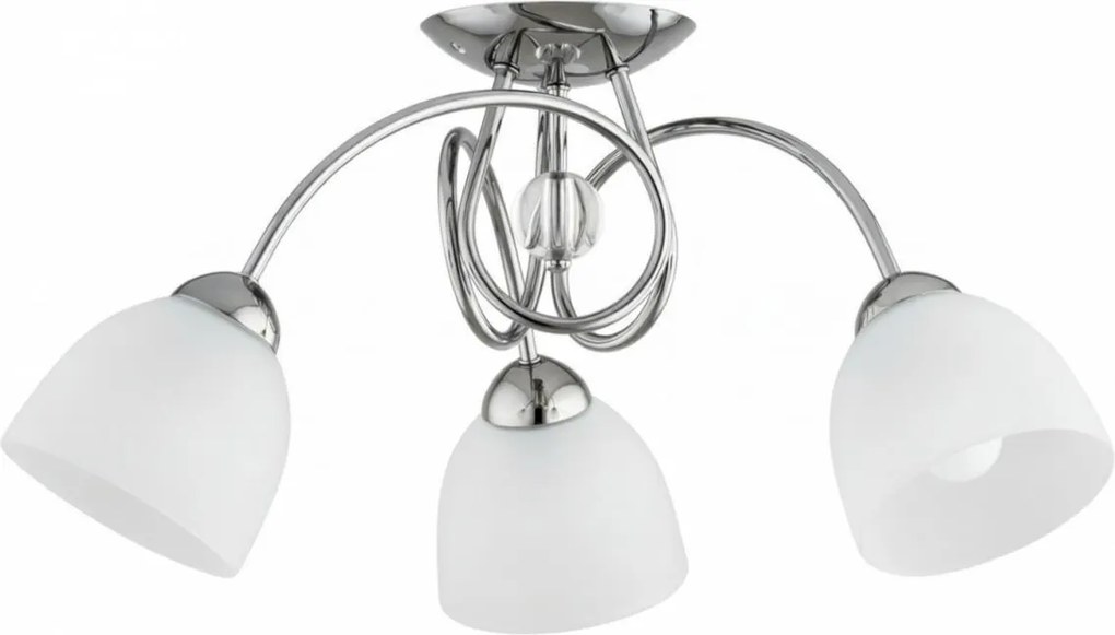 Przysufitowy żyrandol SELENE 3xE27/15W/230V błyszczący chrom